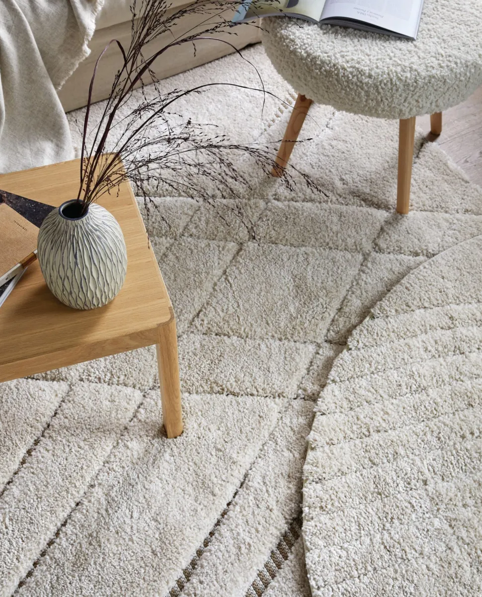 Teppe offwhite - 240x300 cm