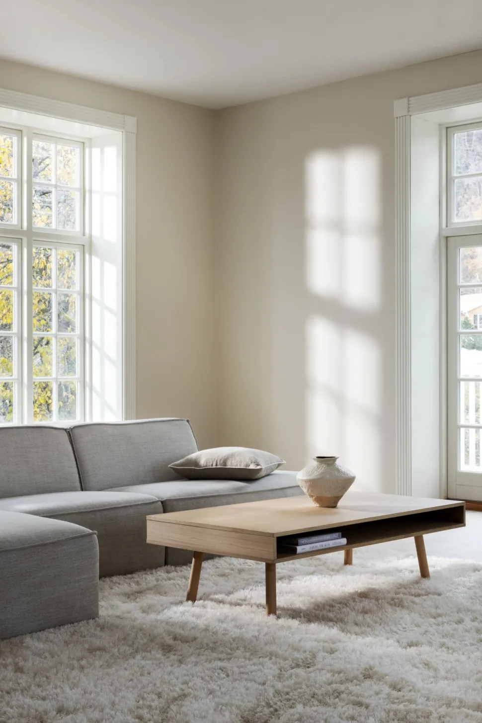 Teppe offwhite - 160x230 cm