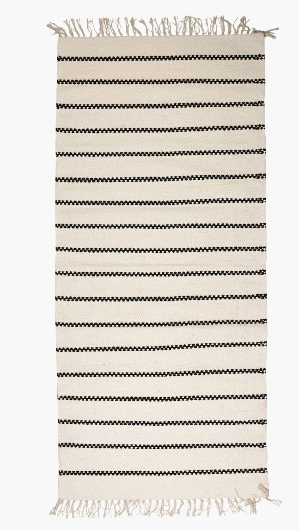 Teppe svart - 80x150 cm