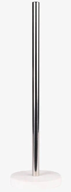 Toalettrull holder hvit - 13x13x48 cm