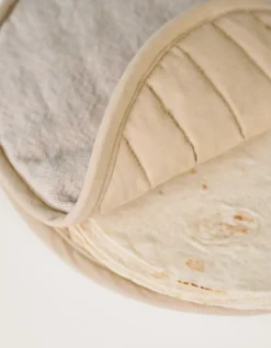 Tortillaoppbevaring beige - ø30 cm