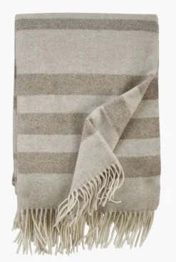 Ullpledd beige - 130x170 cm