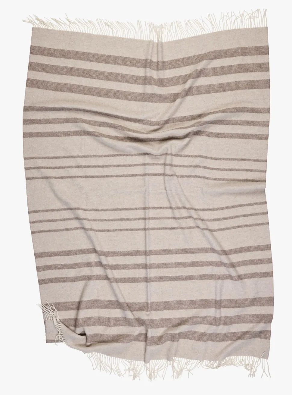 Ullpledd beige - 130x170 cm
