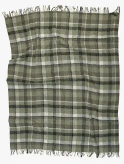 Ullpledd grønn - 130x170 cm
