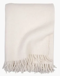 Ullpledd offwhite - 130x170 cm