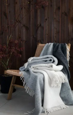 Ullpledd offwhite - 130x170 cm