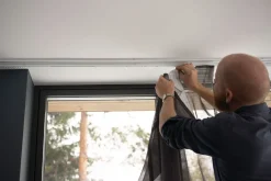 U-skinne hvit - 150 cm