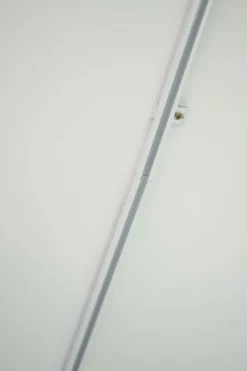 U-skinne hvit - 150 cm