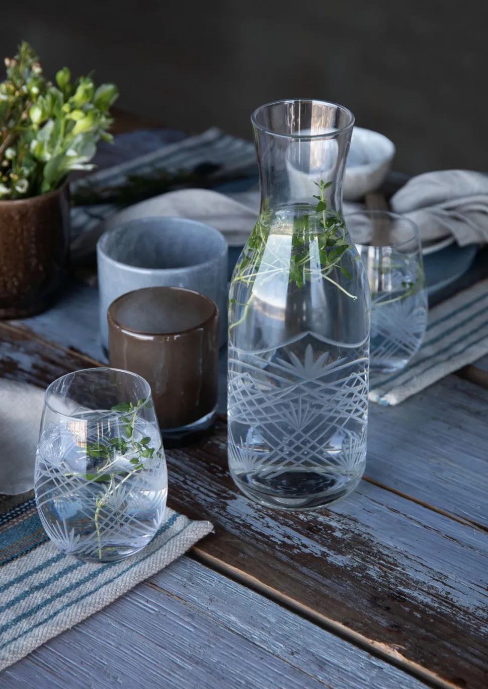 Vannglass transparent - 450ml