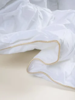 Varm fiberdyne hvit - 140x220 cm