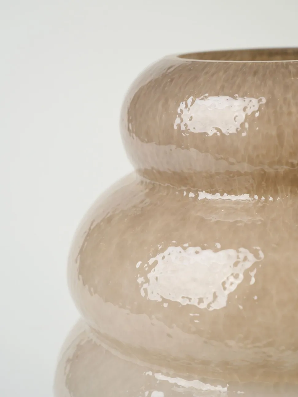 Vase grå - 18x18x20 cm