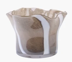 Vase multi brun - 23x23x16 cm