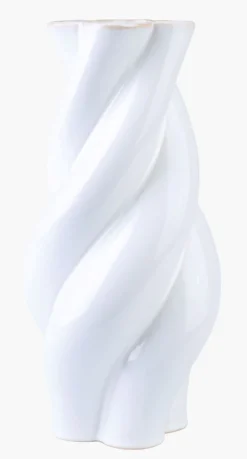 Vase offwhite - 14x14x30 cm